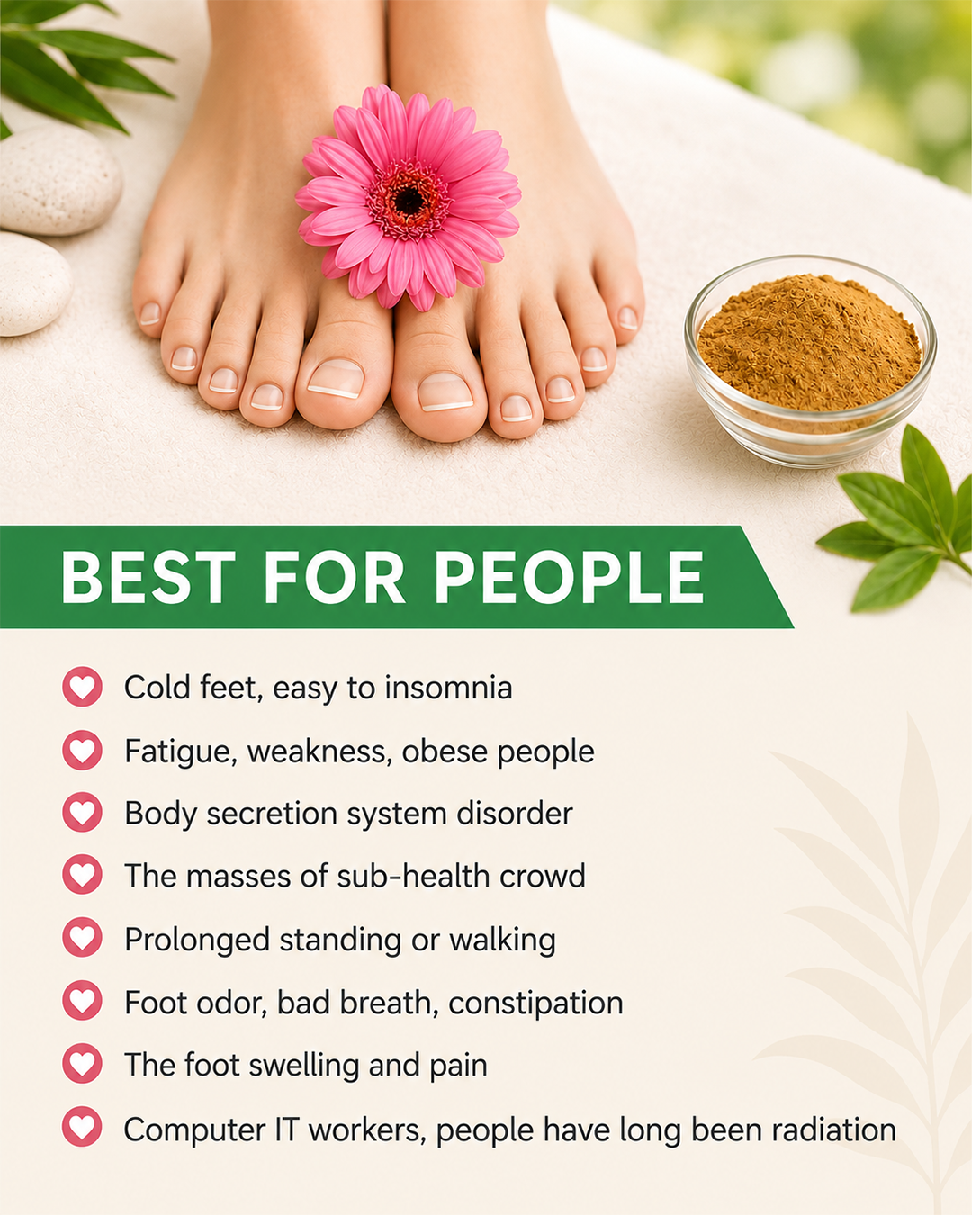 100% Herbal & Gentle Detox Foot Patches | Buy 1 Get 1 FREE [Pack of 20] @Just ₹399/-