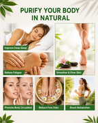 100% Herbal & Gentle Detox Foot Patches | Buy 1 Get 1 FREE [Pack of 20] @Just ₹399/-