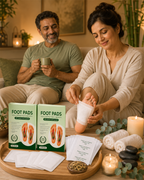 Natural Bamboo Vinegar Foot Pads [BUY 1 GET 1 FREE]