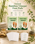 Natural Bamboo Vinegar Foot Pads [BUY 1 GET 1 FREE]