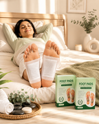 Natural Bamboo Vinegar Foot Pads [BUY 1 GET 1 FREE]