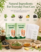 Natural Bamboo Vinegar Foot Pads [BUY 1 GET 1 FREE]